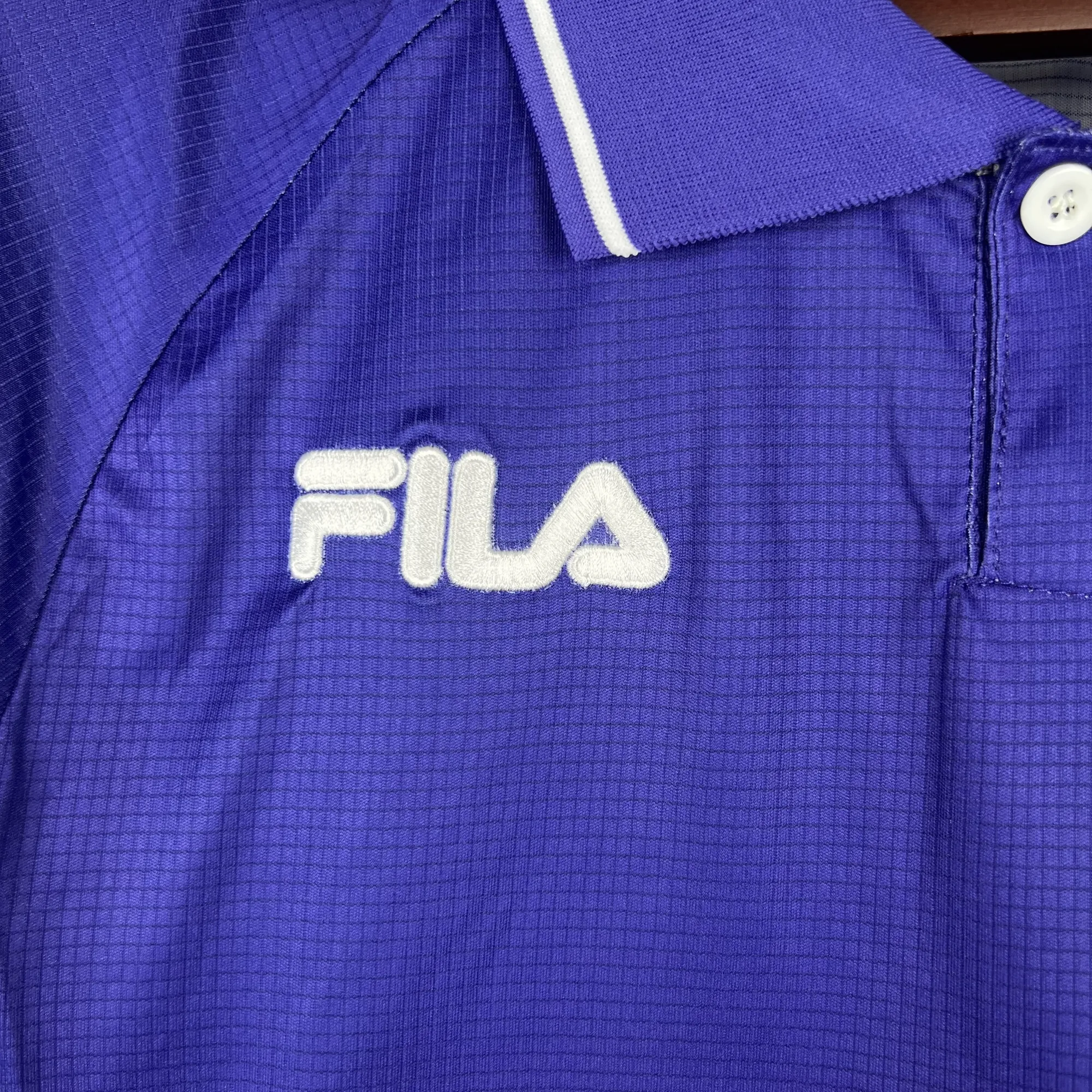 1998 Retro long sleeve Fiorentina home S-XXL 3