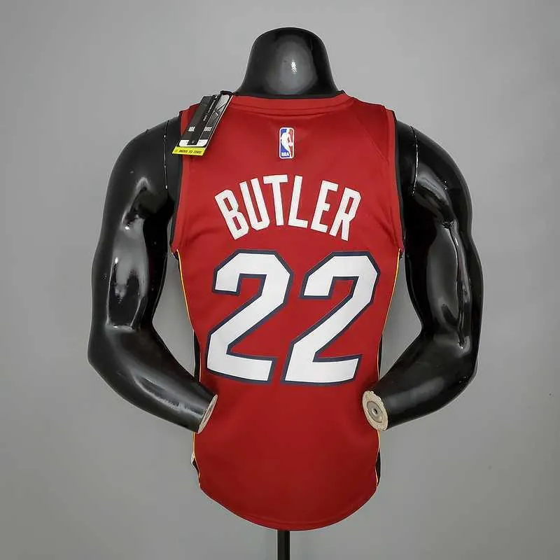New Miami Heat Jordan BUTLER#22 Burgundy 7