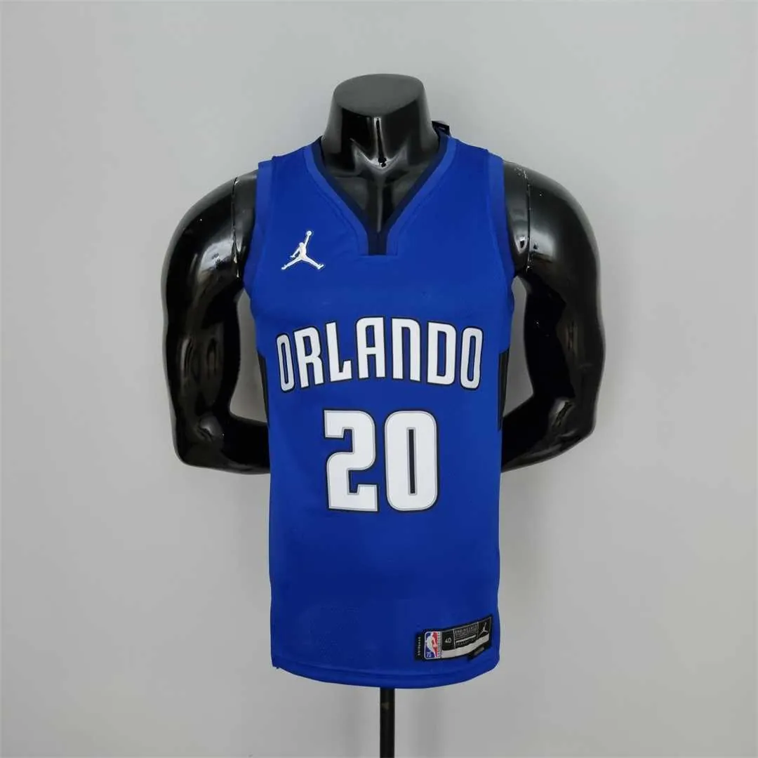 75th Anniversary Fultz#20 Orlando Magic Blue NBA Jersey 10