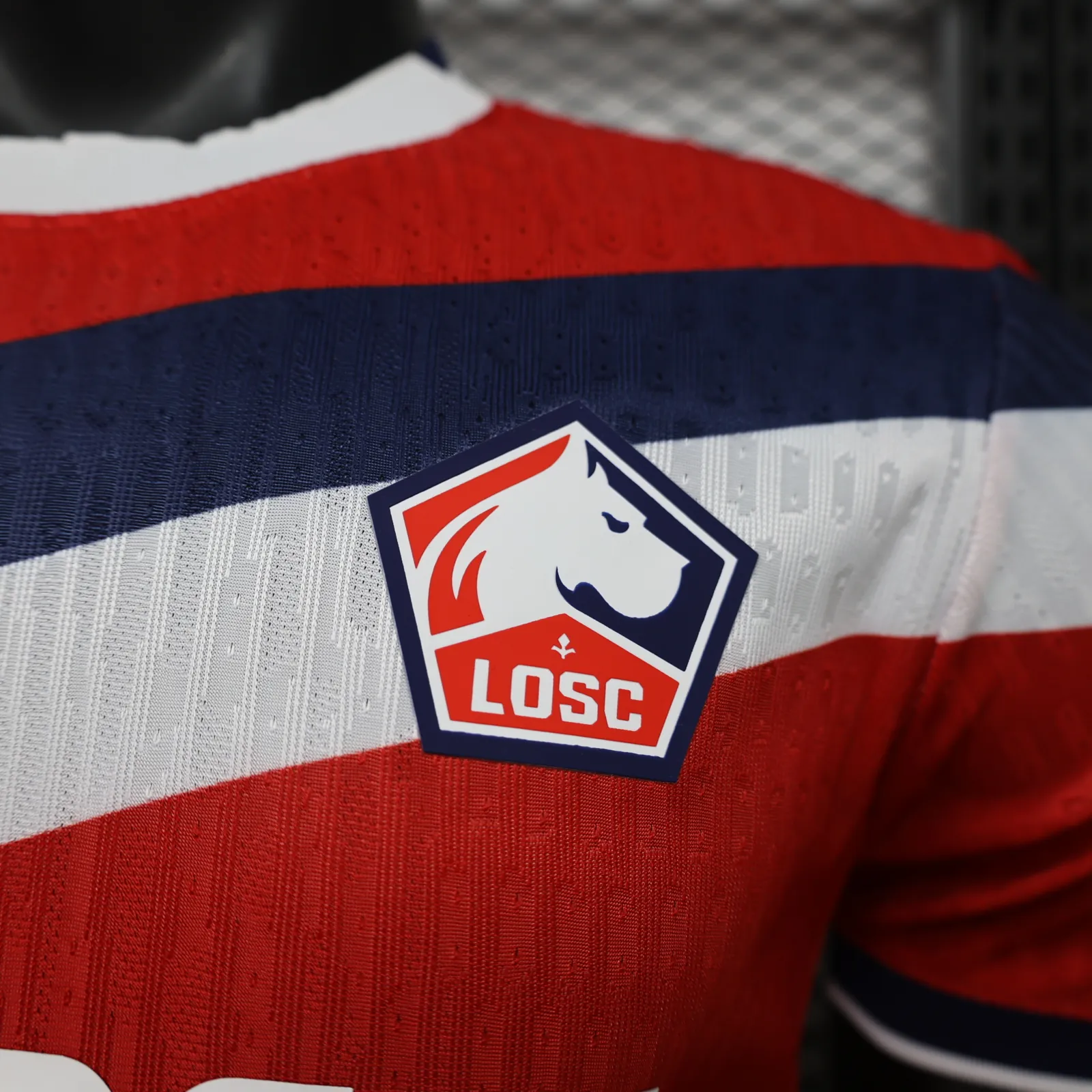 26-27 Lille Home Mens Kit Player Version Football T-Shirt AAAAJersey Supply Yupoo 7 5