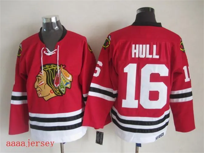 Chicago Blackhawks retro ice hockey jersey M-3XL 芝加哥黑鹰队复古冰球服 9