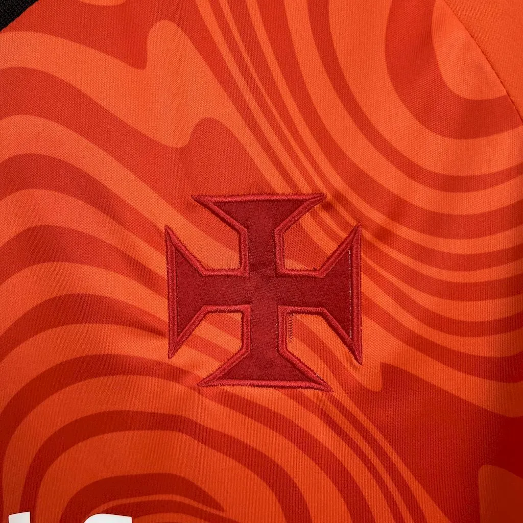 25-26 Vasco Da Gama Orange Goalkeeper Kit Soccer T-Shirt AAAAJersey Wholesale Yupoo 4