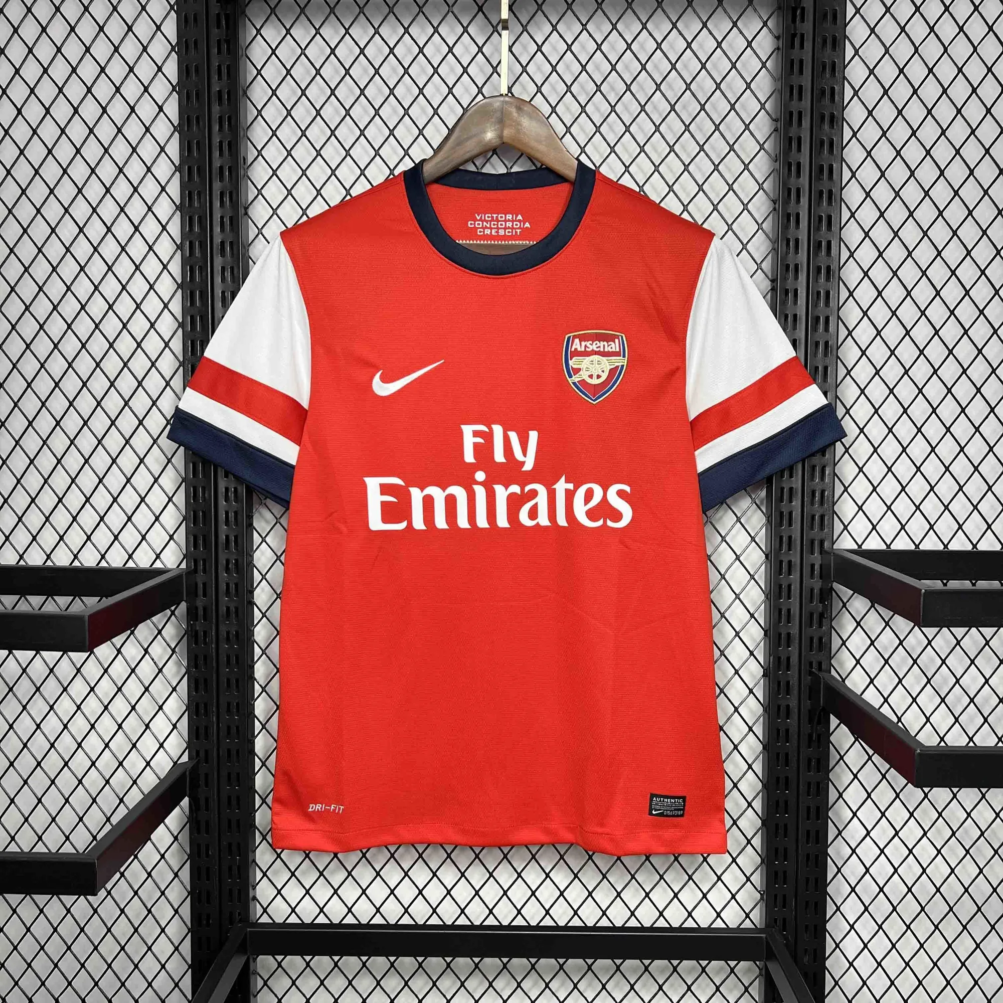 12-13 Arsenal Home Retro Kit Vintage Shirt AAAAJersey Wholesale Yupoo 7