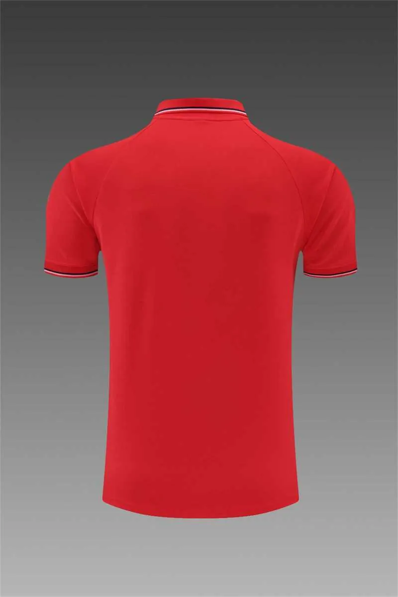 Atletico Madrid Polo red chest print 11