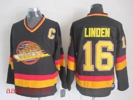Vancouver Canucks retro ice hockey jersey M-3XL 温哥华加人队复古冰球服 1