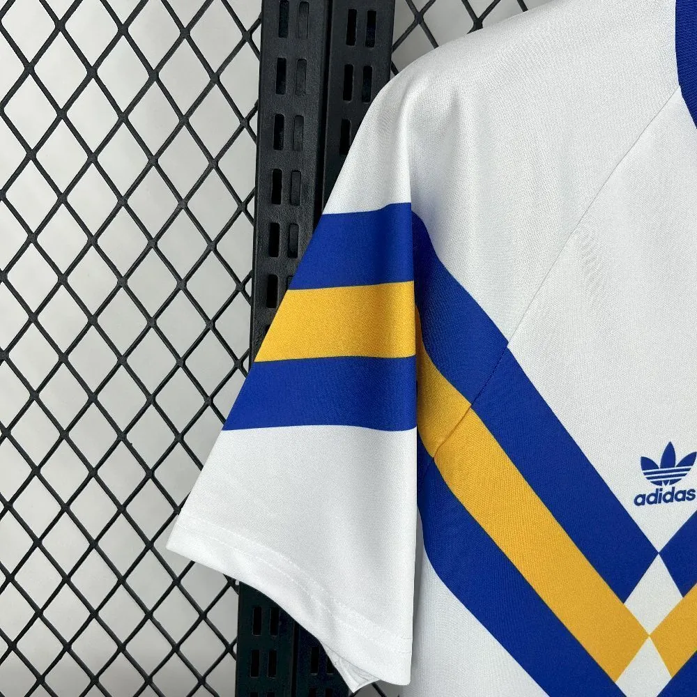 90-91 Boca Away Retro Kit Vintage Shirt Sport AAAAJersey Yupoo 2