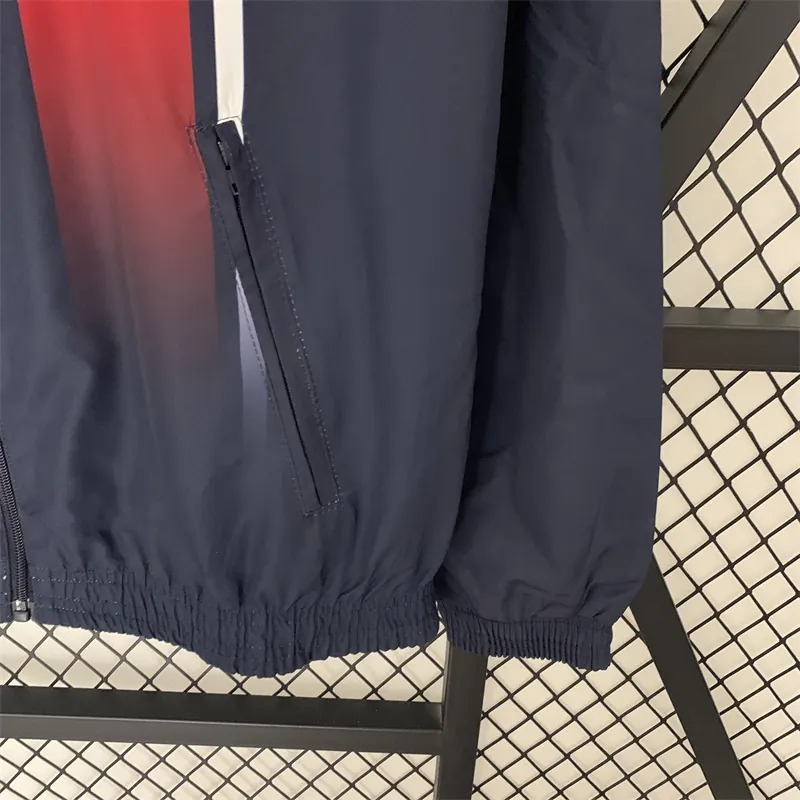 23-24 PSG reversible windbreaker white 13