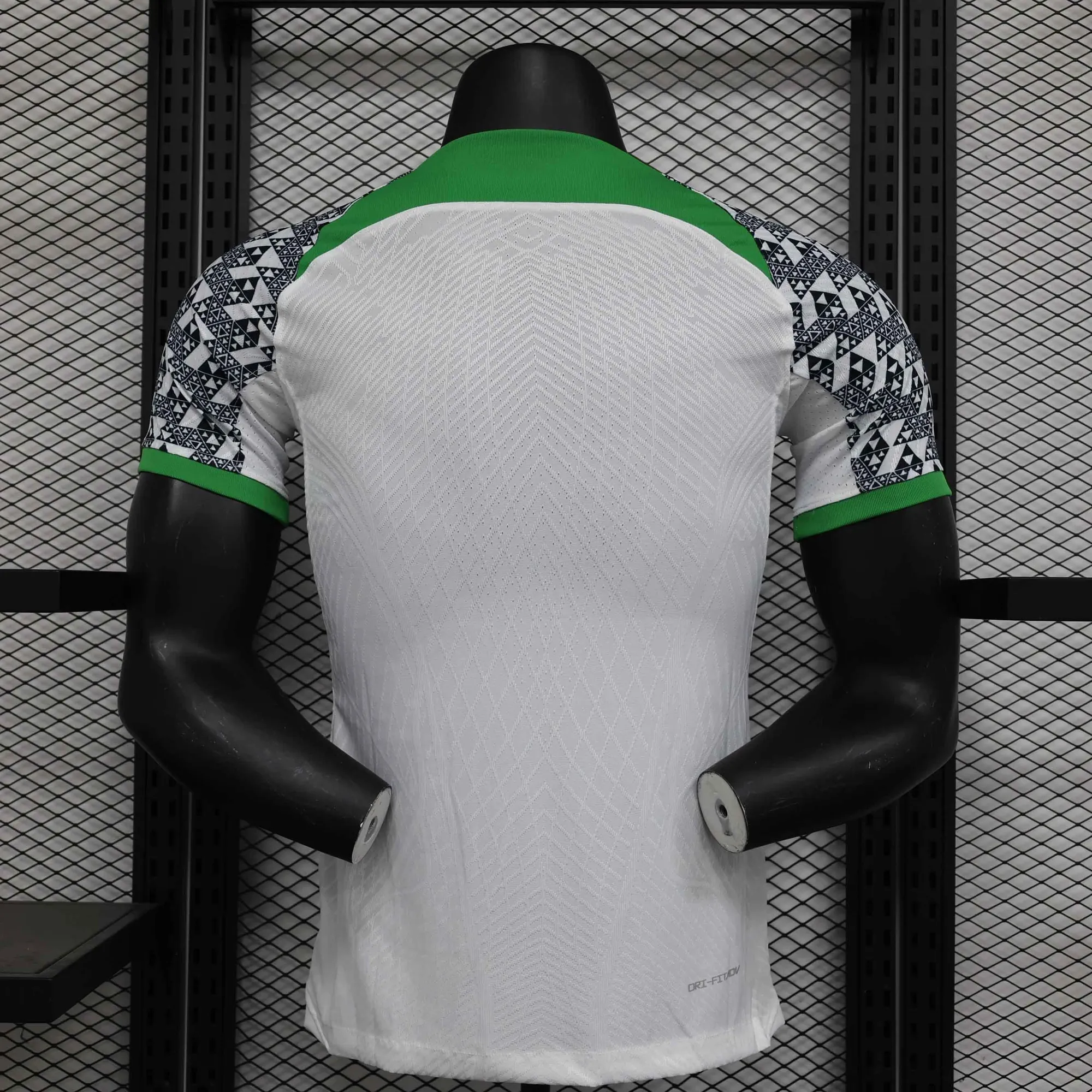 2023 Nigeria Away Kit White Player Version Shirt Soccer Jerseys For Sale 4