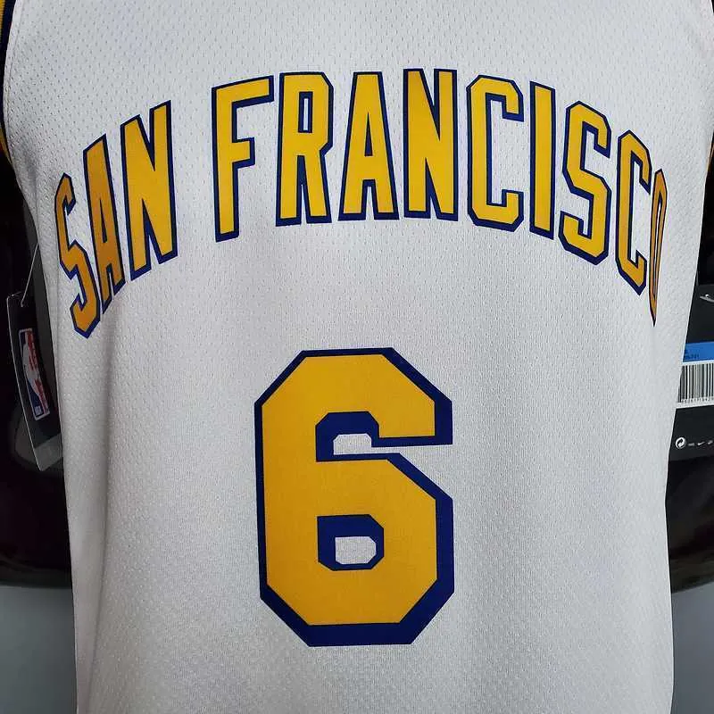 Warriors San Francisco YOUNG#6 White 4