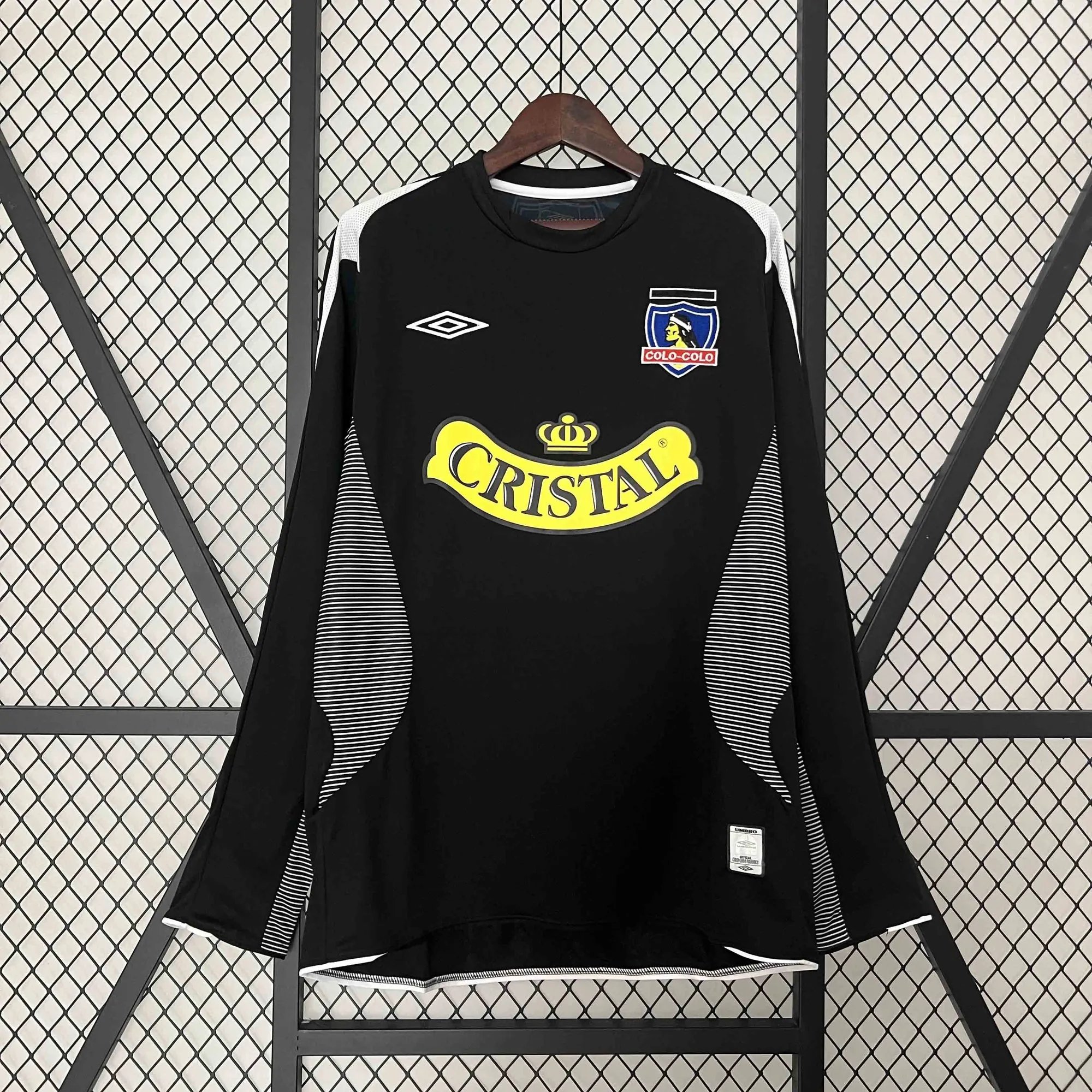 2006 Colo Colo Away Retro Long Sleeve Kit Football Replicas Yupoo 1