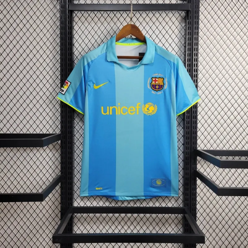 07-08 Barcelona Retro Away Kit Jersey Supplier Yupoo 9