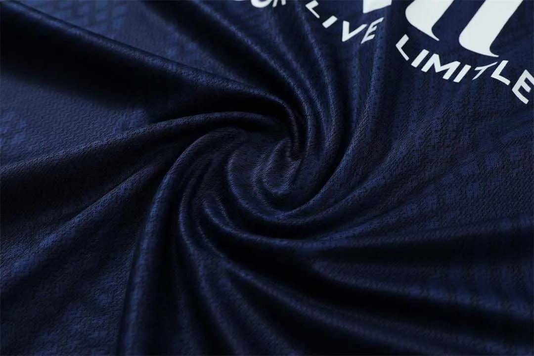 22-23 PSG vest training suit kit dark blue 17