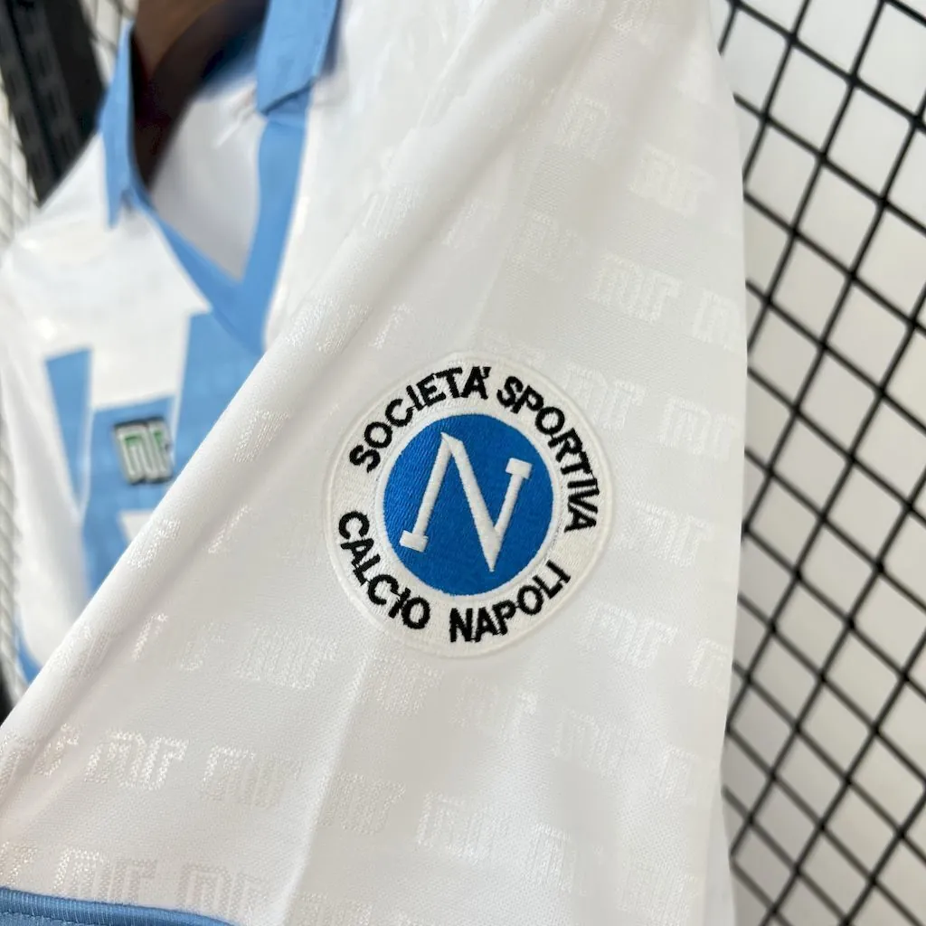 90-91 Napoli Away Retro Kit Vintage Shirt AAAAJersey Yupoo 4