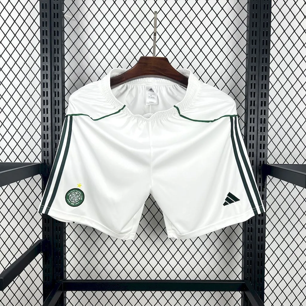 25-26 Celtic Home Shorts Football Trousers Soccer AAAAJersey Yupoo 6