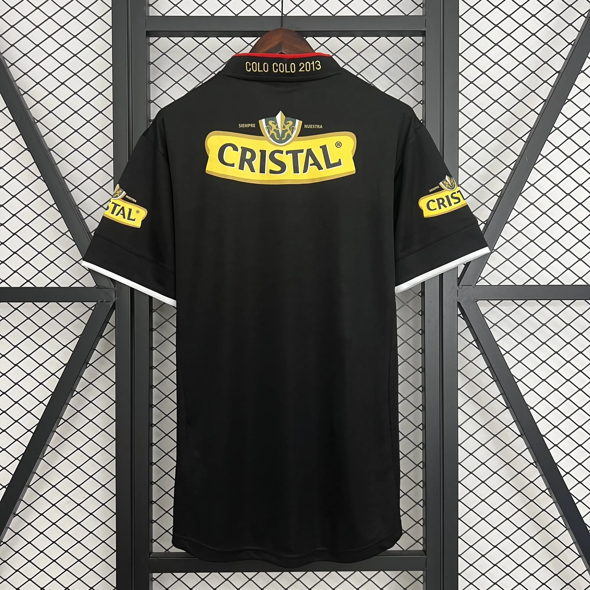 2013 Colo Colo Away Retro Kit Vintage black Shirt Football AAAAJersey Wholesale Yupoo 6