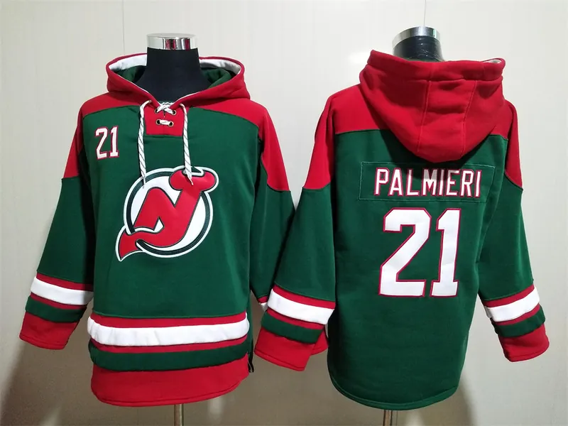 Jersey Devils Hoodie Ice Hockey jersey【ID4161446】 M-3XL 新泽西魔鬼（恶魔）队帽衫冰球服 5