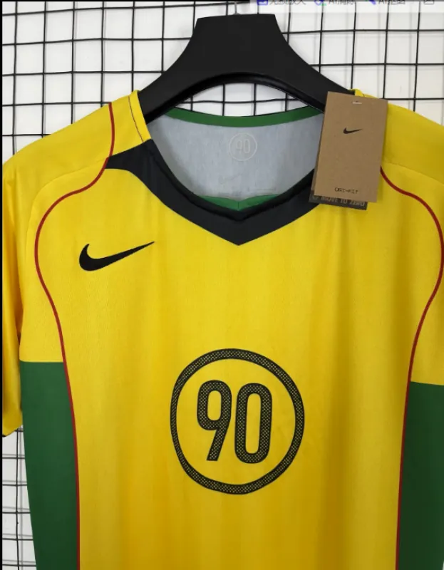 25-26 T90 Yellow Kit Soccer T-Shirt AAAAJersey Supply Yupoo 1