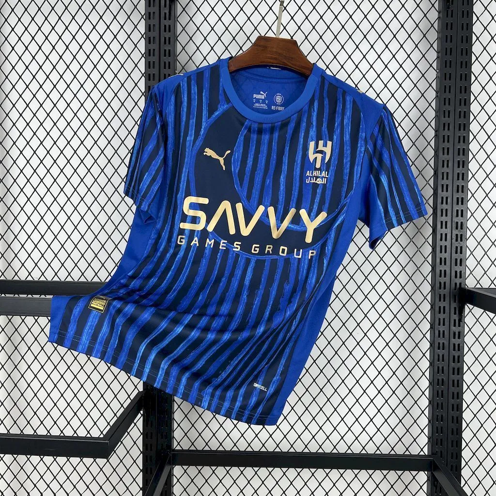 25-26 Al Hilal Home Kit Football T-Shirt AAAAJersey Supply Yupoo 7