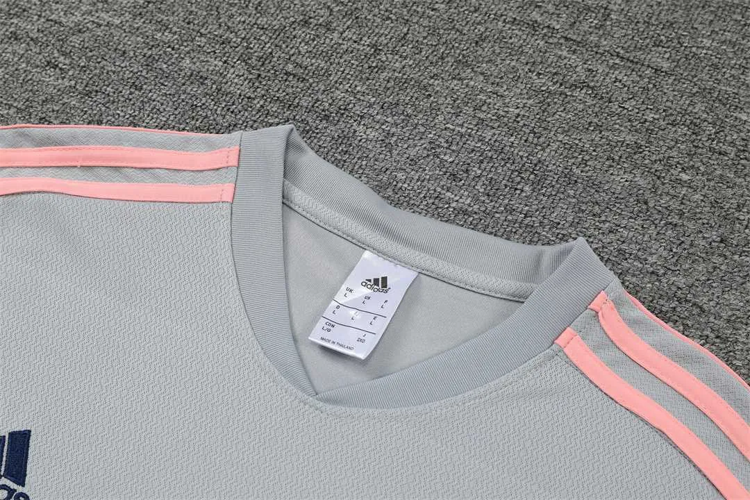 22-23 Arsenal training suit short sleeve kit Grey 14