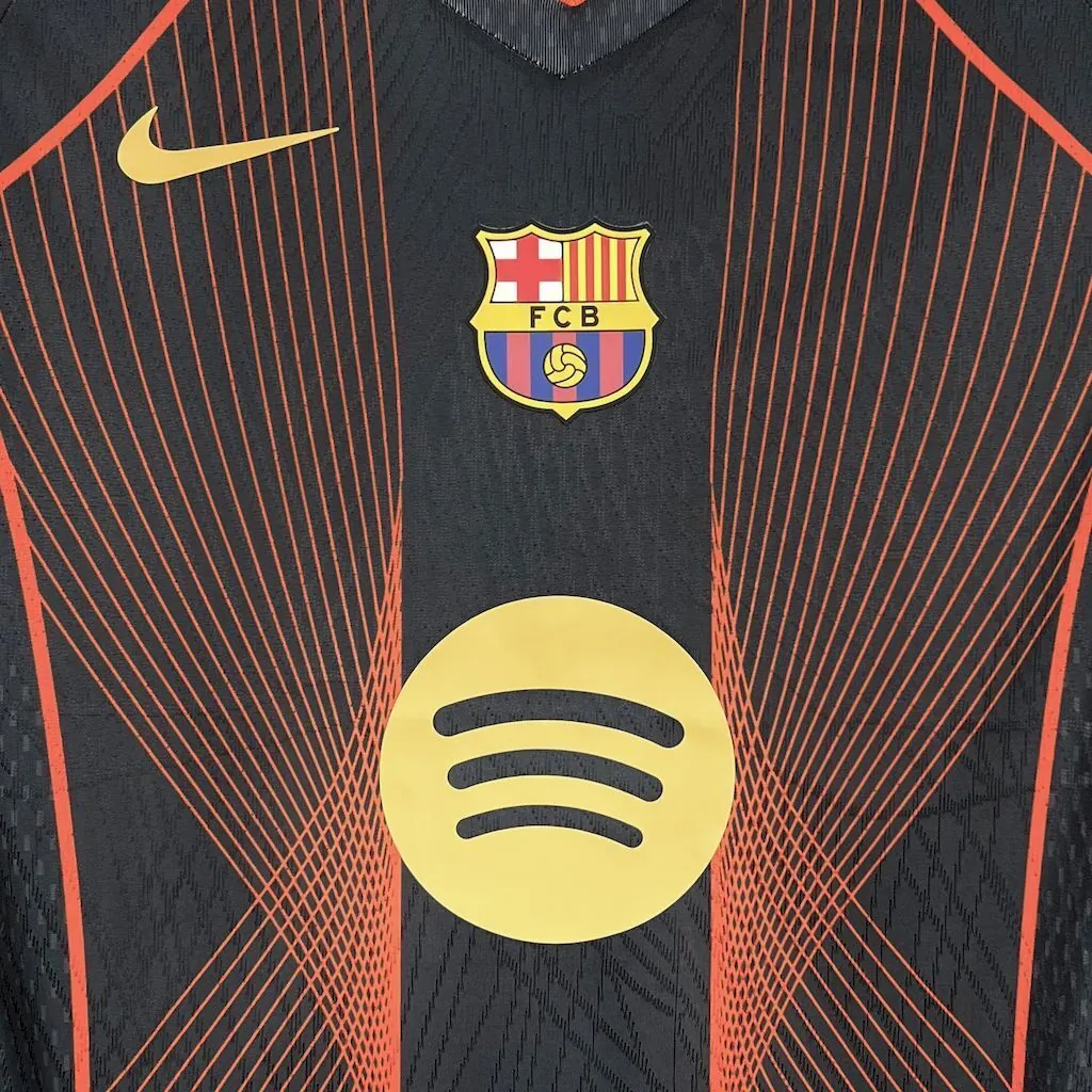 25-26 Barcelona Black Special Edition(With CL Patch) Shirt Soccer Uniform AAAAJersey Yupoo 5