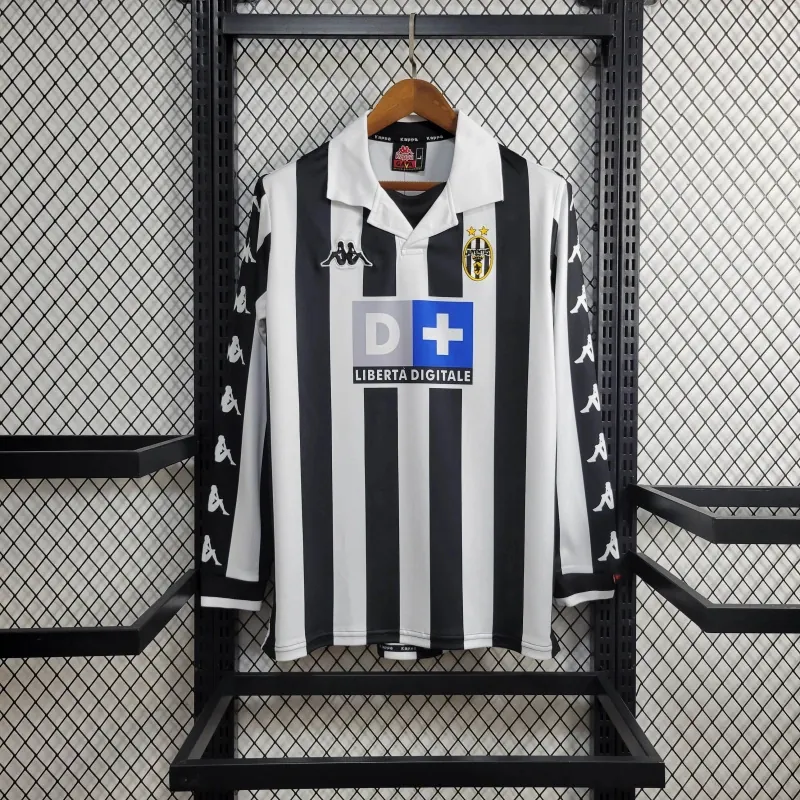 99-00 Juventus Retro Home Kit Long Sleeve Shirt Best Jerseys Yupoo S-2XL 6