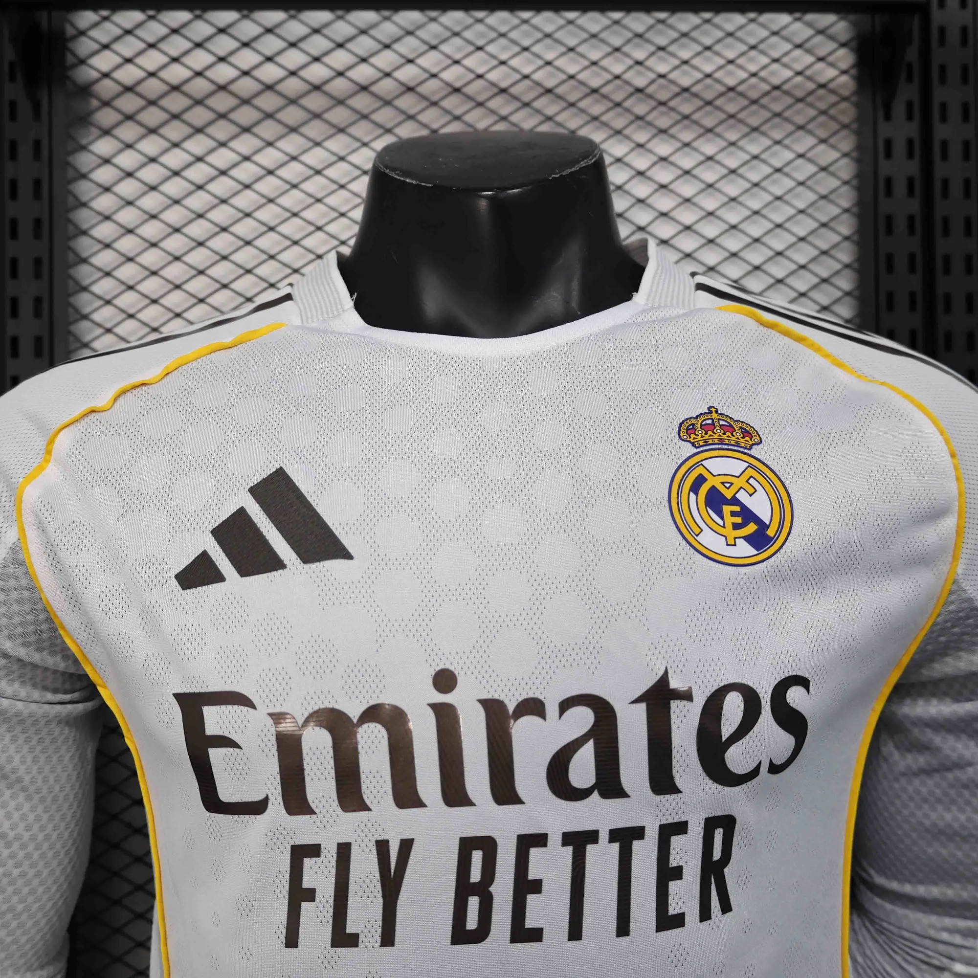 25-26 Real Madrid Home Long Sleeve Kit Player Version Shirt AAAAJersey Dropship Yupoo S-3XL 2
