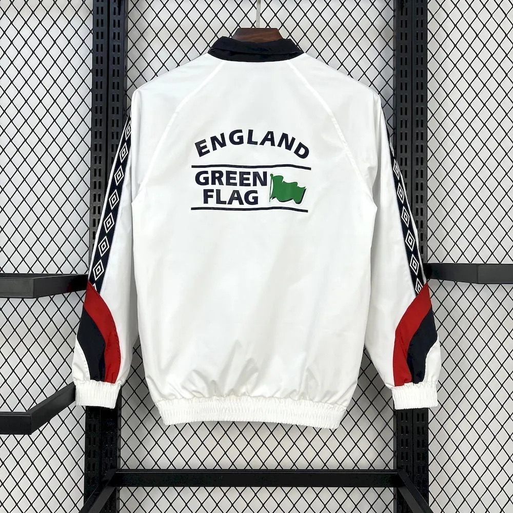 2024 England Classic Style White Windbreaker Jacket AAAAJersey Supplier Yupoo 3