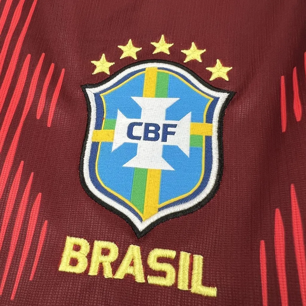 2026 World Cup Brazil Mens Goalkeeper Kit Football T-Shirt AAAAJersey Supply Yupoo 4