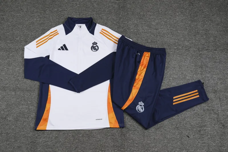 24-25 Real Madrid Long Sleeve Training Suit Football Shirts 2