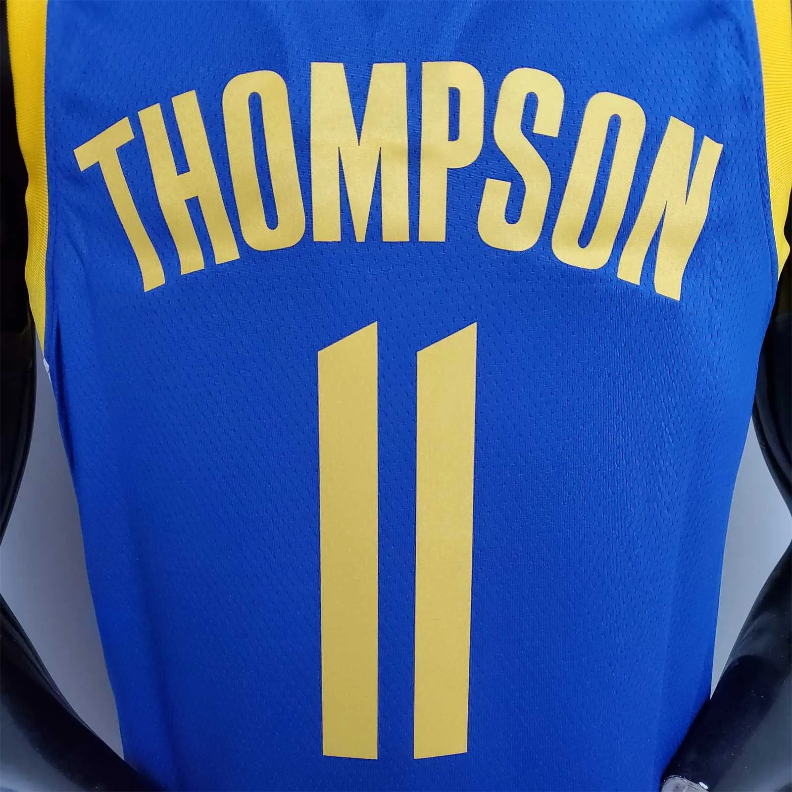 Thompson #11 Golden State Warriors blue 3