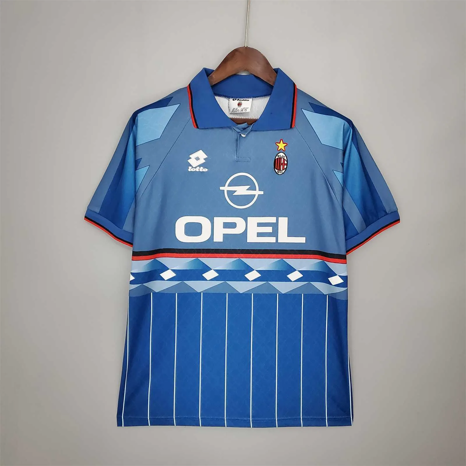 95-96 AC Milan blue away 8