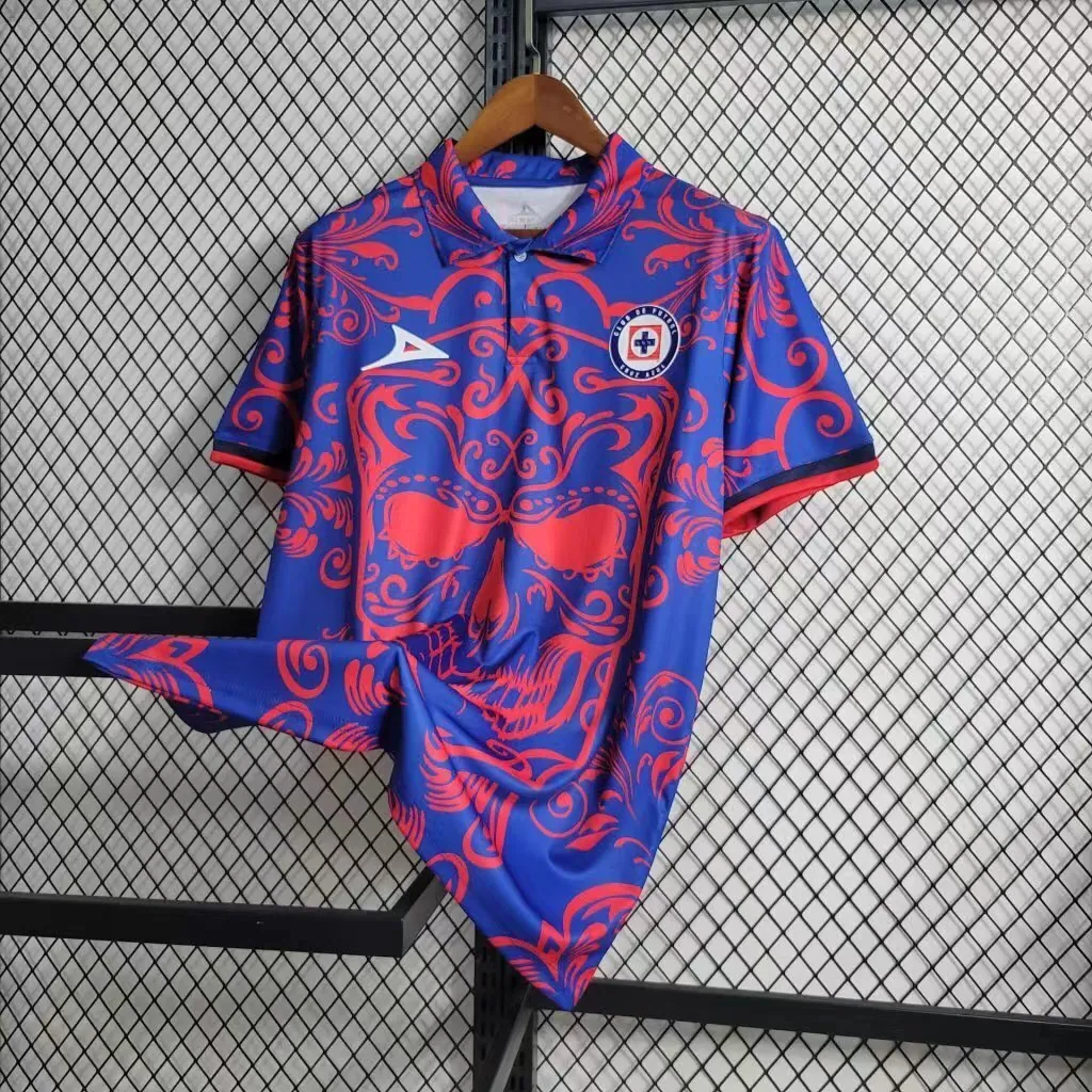 23-24 Cruz Azul Day of the Dead Special Edition Shirt Cheap Soccer Jerseys 5