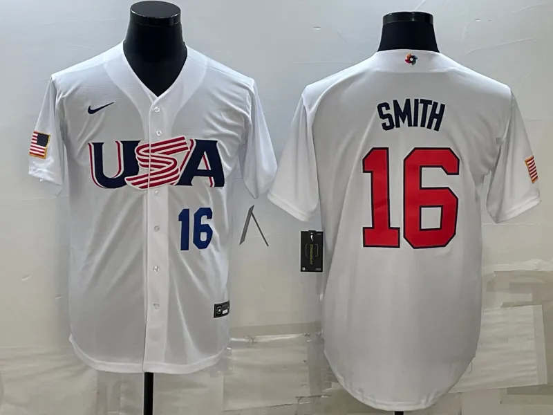 USA 2023 World Cup Baseball Jerseys 29
