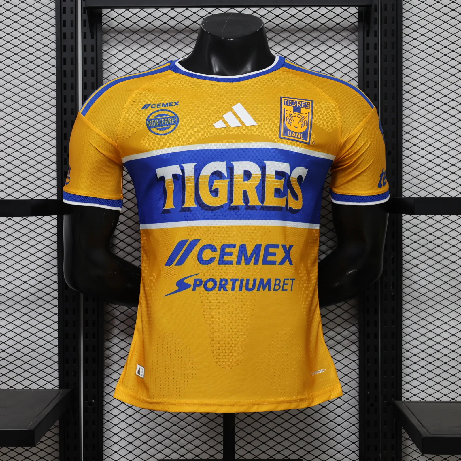 26-27 Tigres Mens Home Kit Player Version Football T-Shirt AAAAJersey Supply Yupoo 9 4