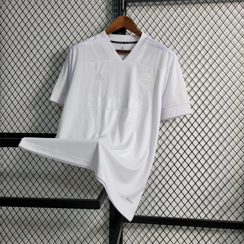 21-22 Arsenal White Size S-XXL Soccer Jersey 4