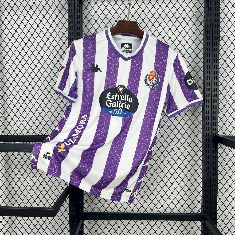 25-26 Real Valladolid Home Kit Football Apparels Sport AAAAJersey Supply Yupoo 8