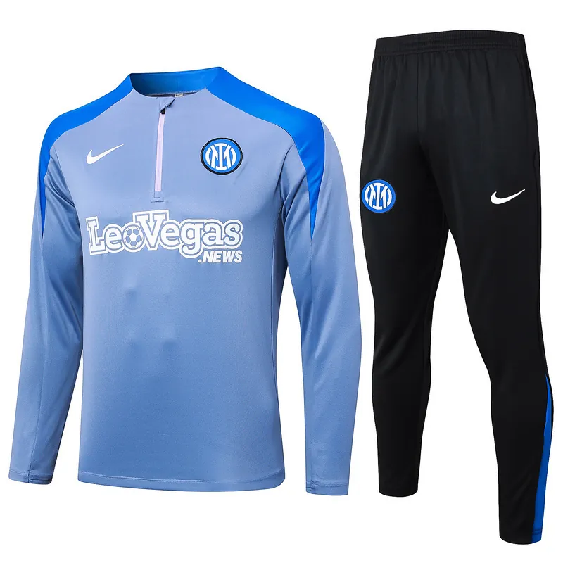 24-25 Inter Milan Long Sleeve Training Suit Football Shirts 3
