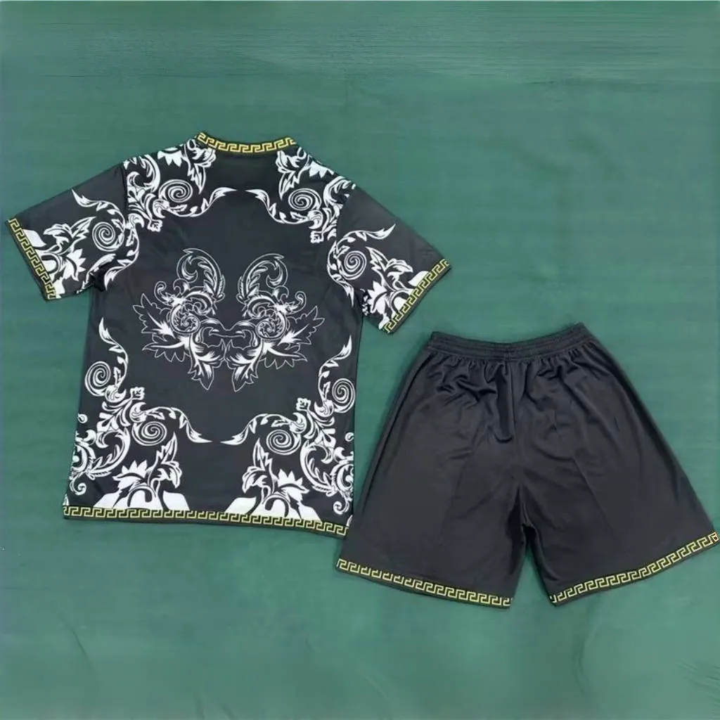 25-26 Real Madrid Kid Black Special Edition Kits Youth Apparels AAAAJersey Supplier Yupoo 1