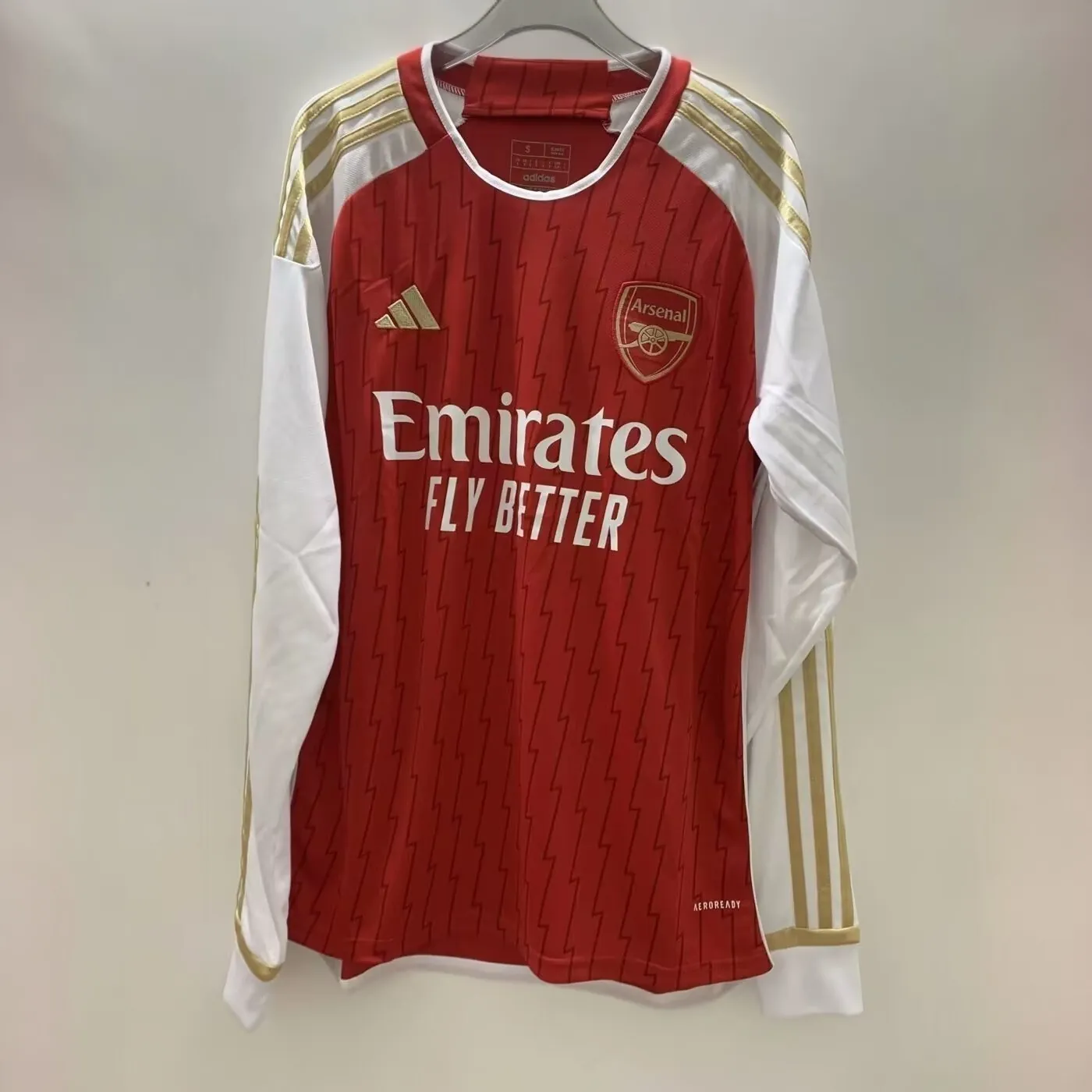 23-24 Arsenal Home Kit Long Sleeve Shirt Soccer Jerseys Yupoo 2