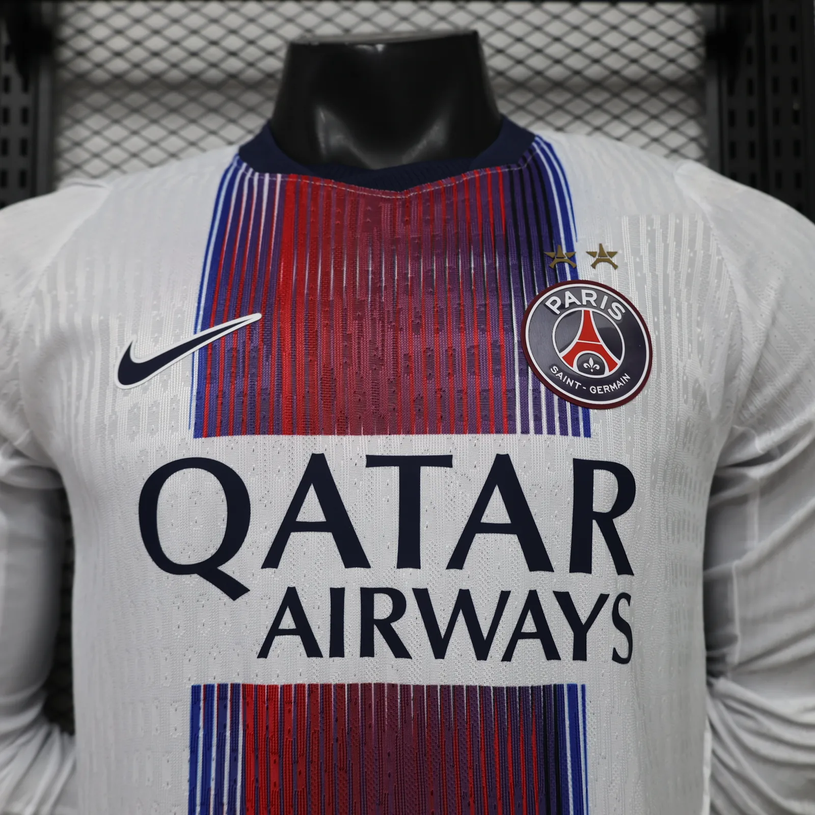 26-27 PSG Mens Away Kit Player Version Football Long Sleeve Shirts AAAAJersey Dropship Yupoo 8 2