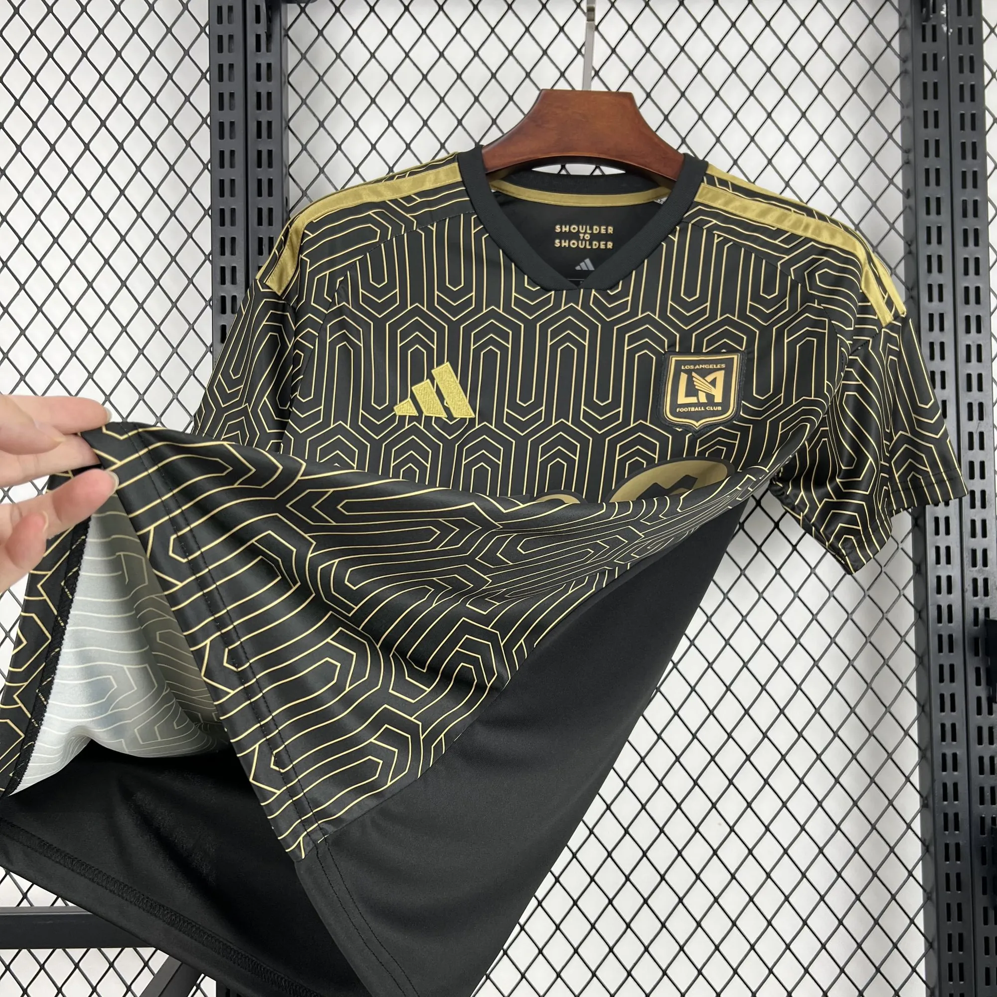 26-27 Los Angeles FC Home Kit Mens Shirt Soccer Uniform AAAAJersey Dropship Yupoo 7 1