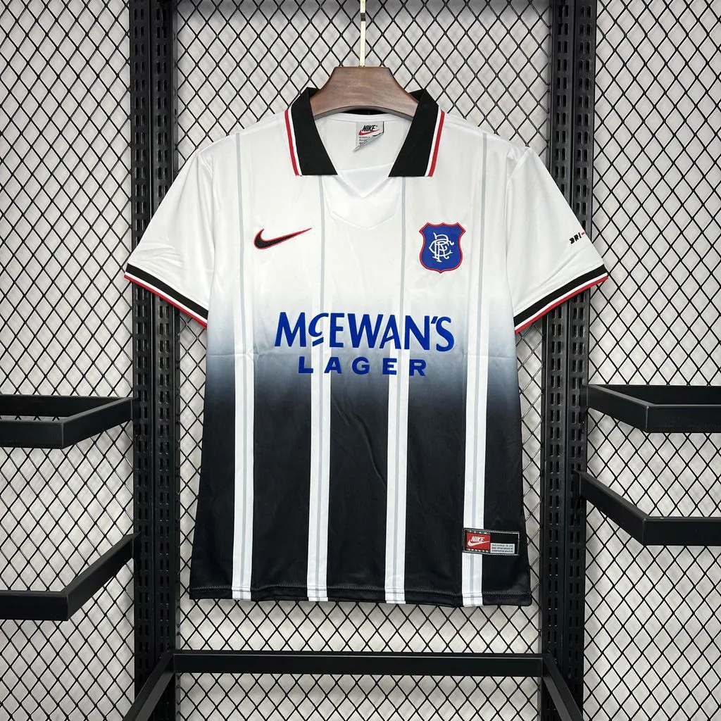 97-99 Rangers Away Retro Kit Vintage Shirt Sport AAAAJersey Yupoo 7