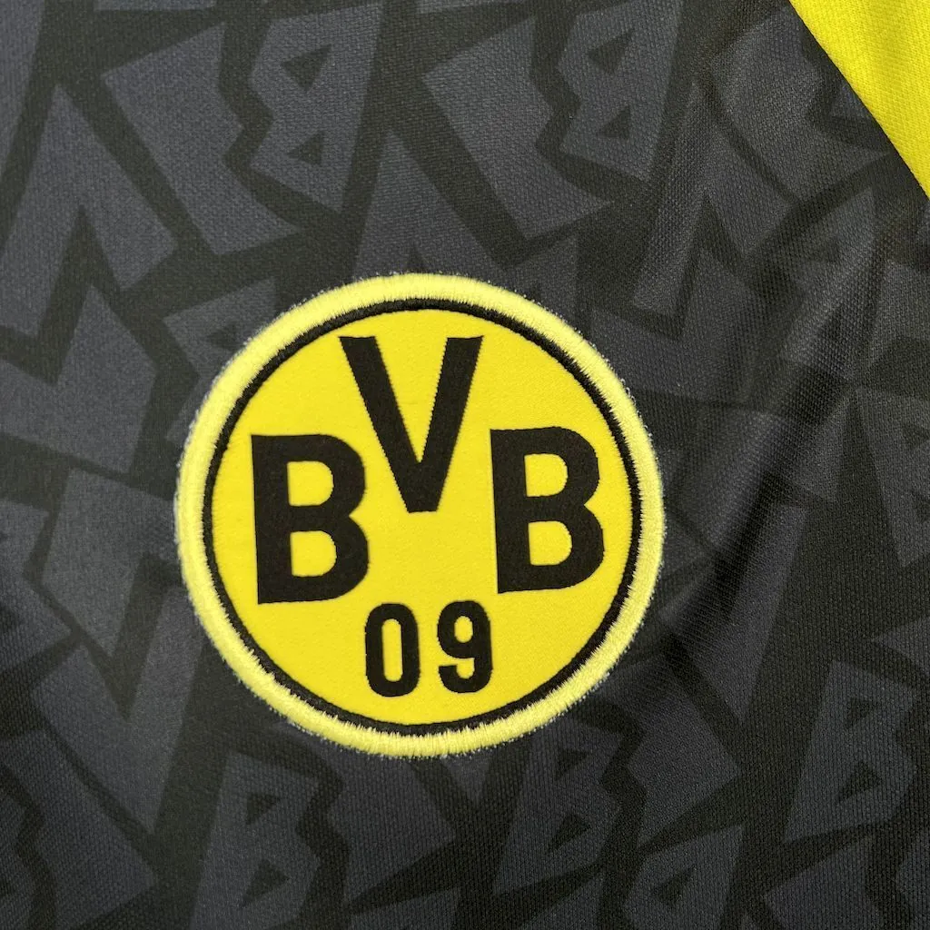 95-96 Dortmund Away Retro Kit Long Sleeve Vintage Shirt AAAAJersey Supplier Yupoo 1