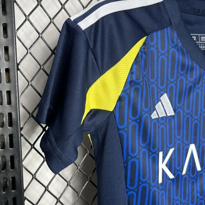 24-25 Al-Nassr Away Kid Kits Youth Apparels Football AAAAJersey Yupoo 4