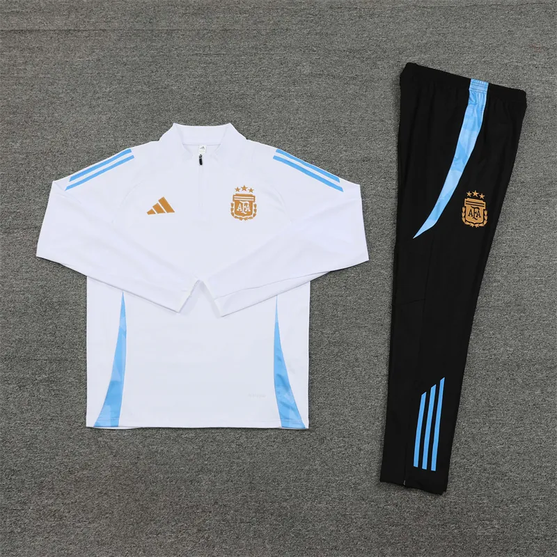 2024 Argentina Long Sleeve Training Suit Football Shirts 2