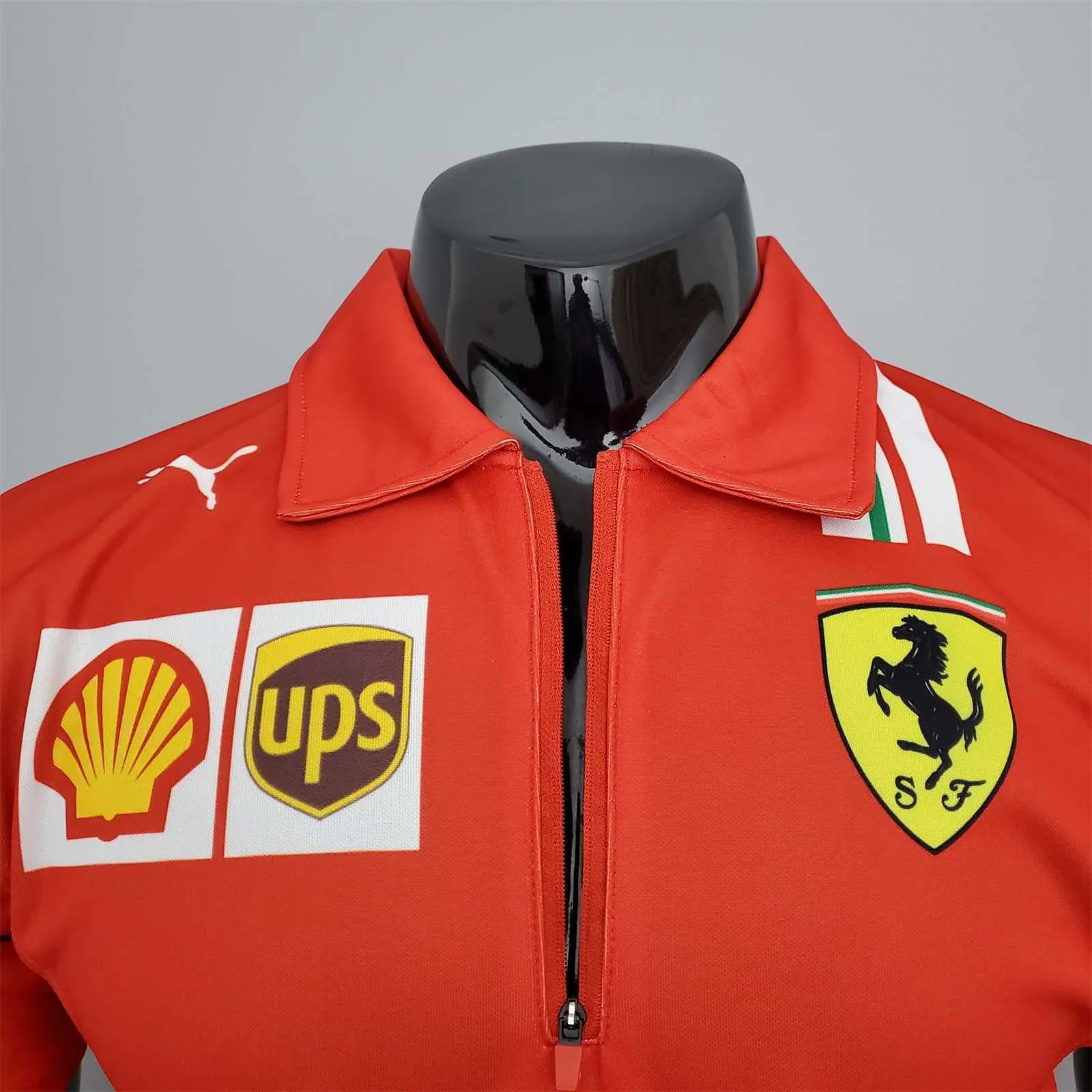 F1 Formula One; Ferrari racing suit Polo red 8