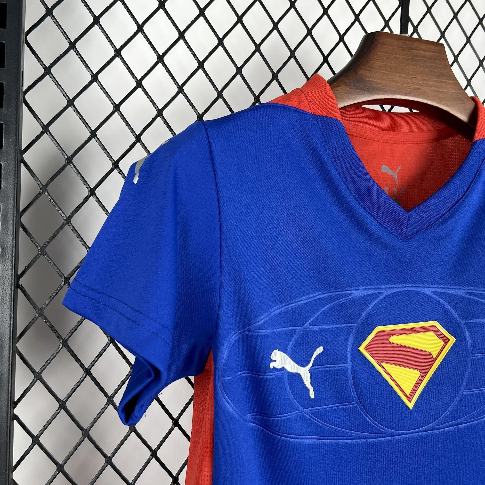 25-26 Bahia Superman Collaboration Kid Kits Youth Apparels AAAAJersey Wholesale Yupoo 3