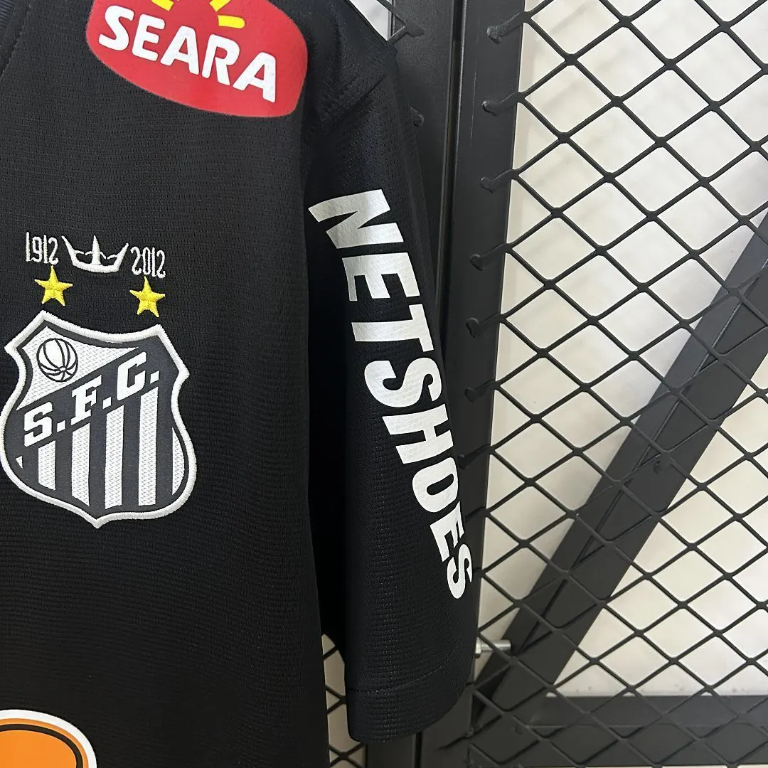 12-13 Santos Away Retro Kit Neymar Jr Vintage Shirt AAAAJersey Dropship Yupoo 14