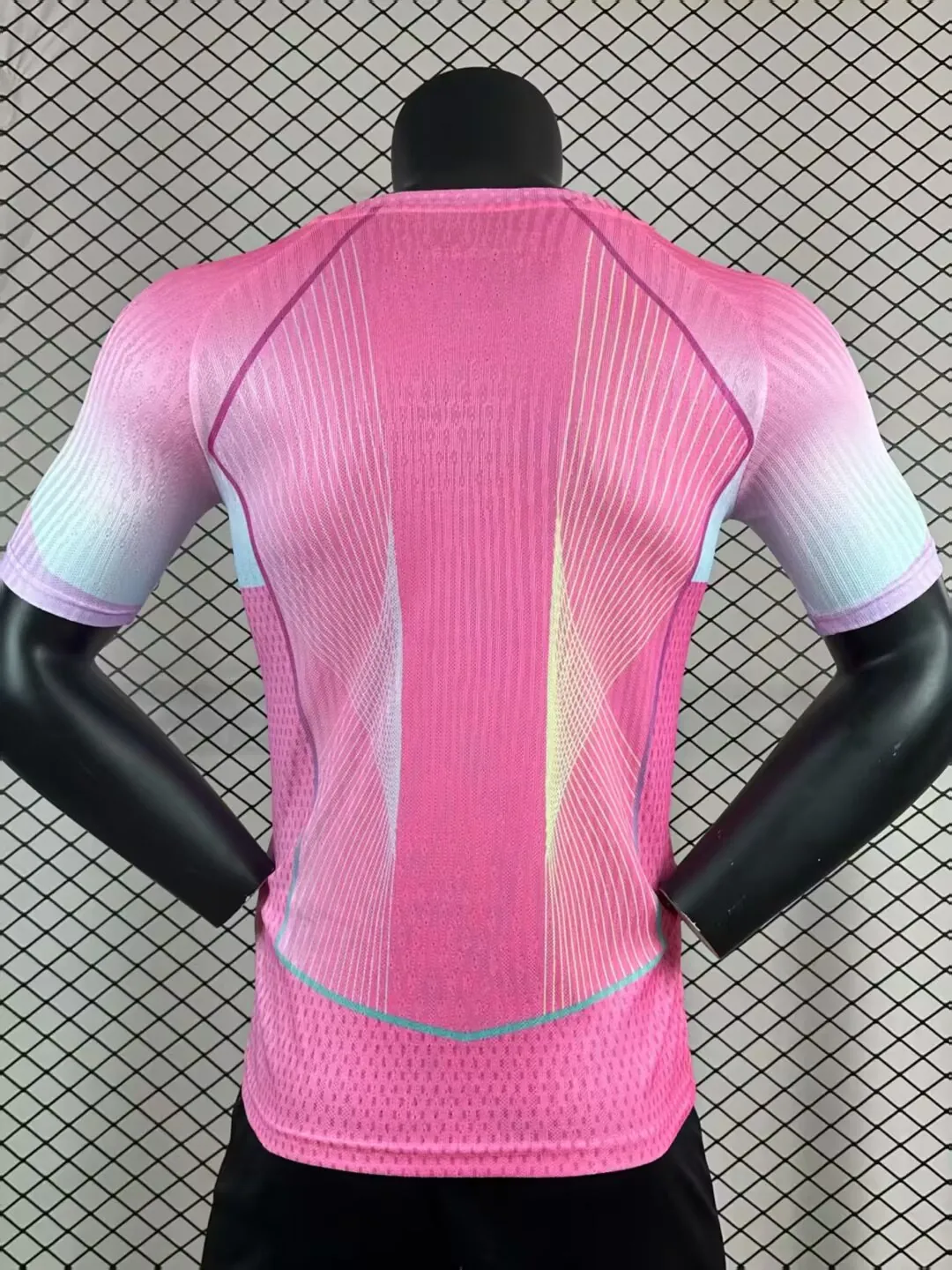 25-26 PSG Rose Pink Special Edition Player Version Shirt Football Apparels AAAAJersey Supply Yu 1