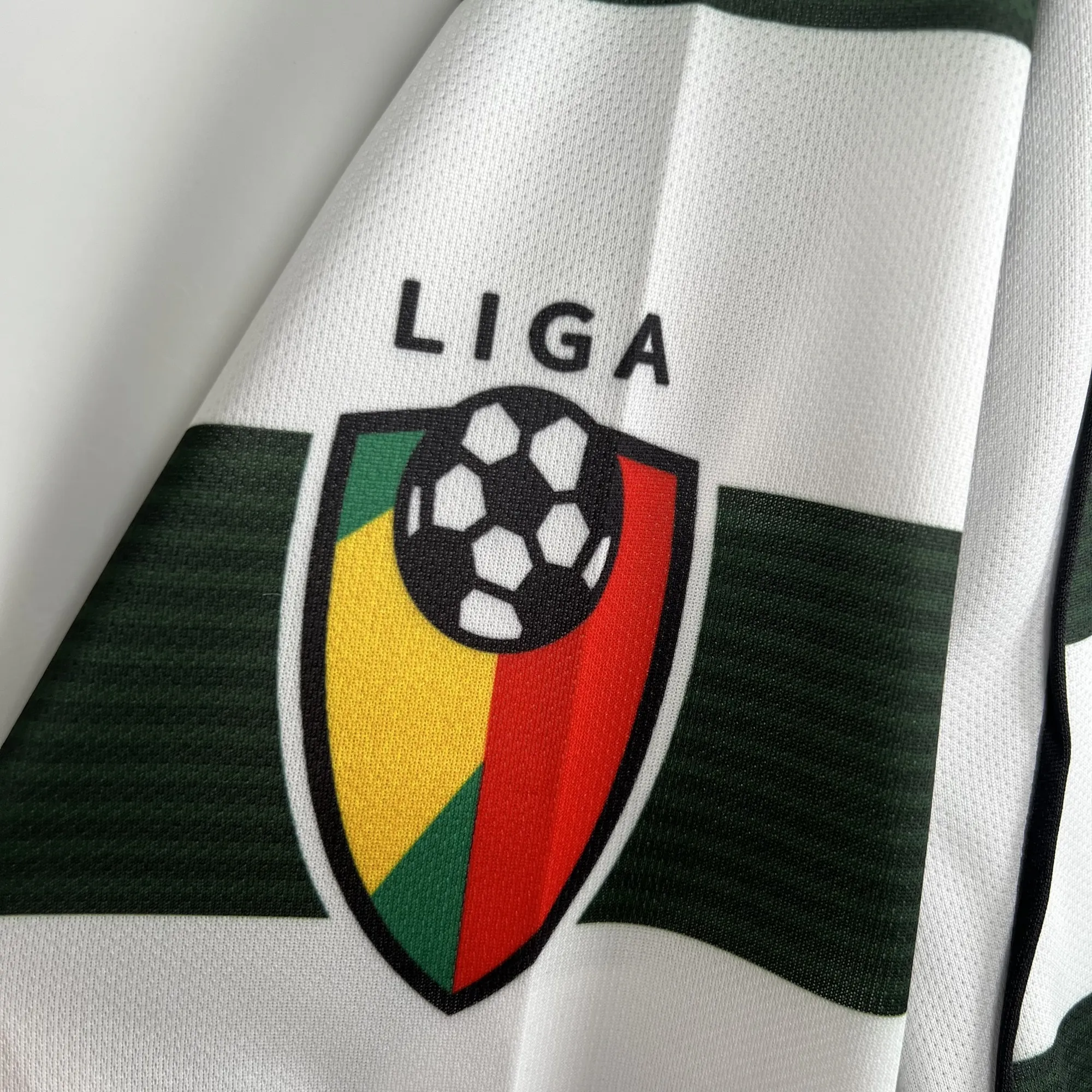 01-03 Sporting Lisbon Home Retro Kit Long Sleeve Vintage Shirt Soccer Jerseys Yupoo 8